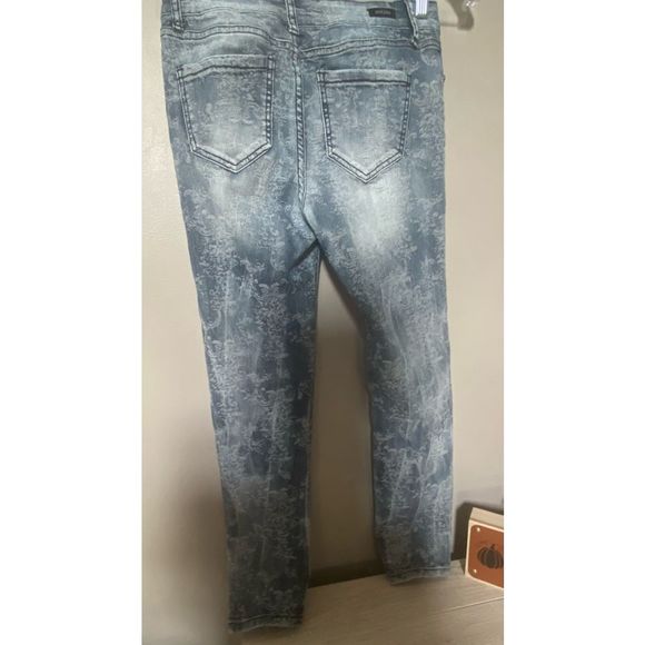 Liverpool Vintage Blue Floral Jeans 8/29 - Picture 2 of 8